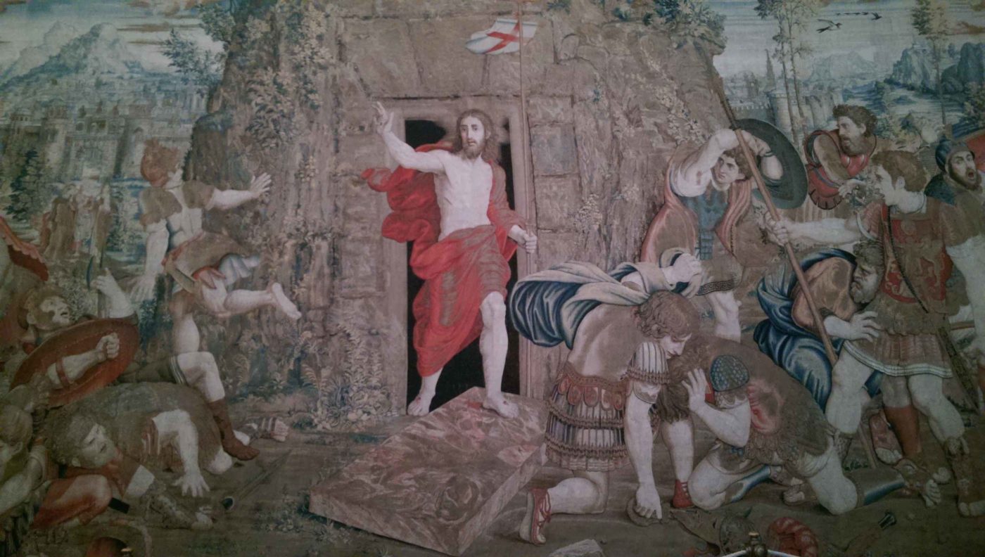 Vatican-Resurrection tapestry