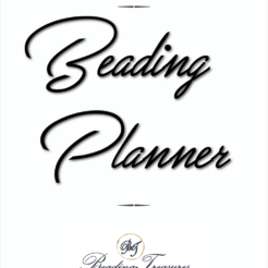 Printable beading planner cover