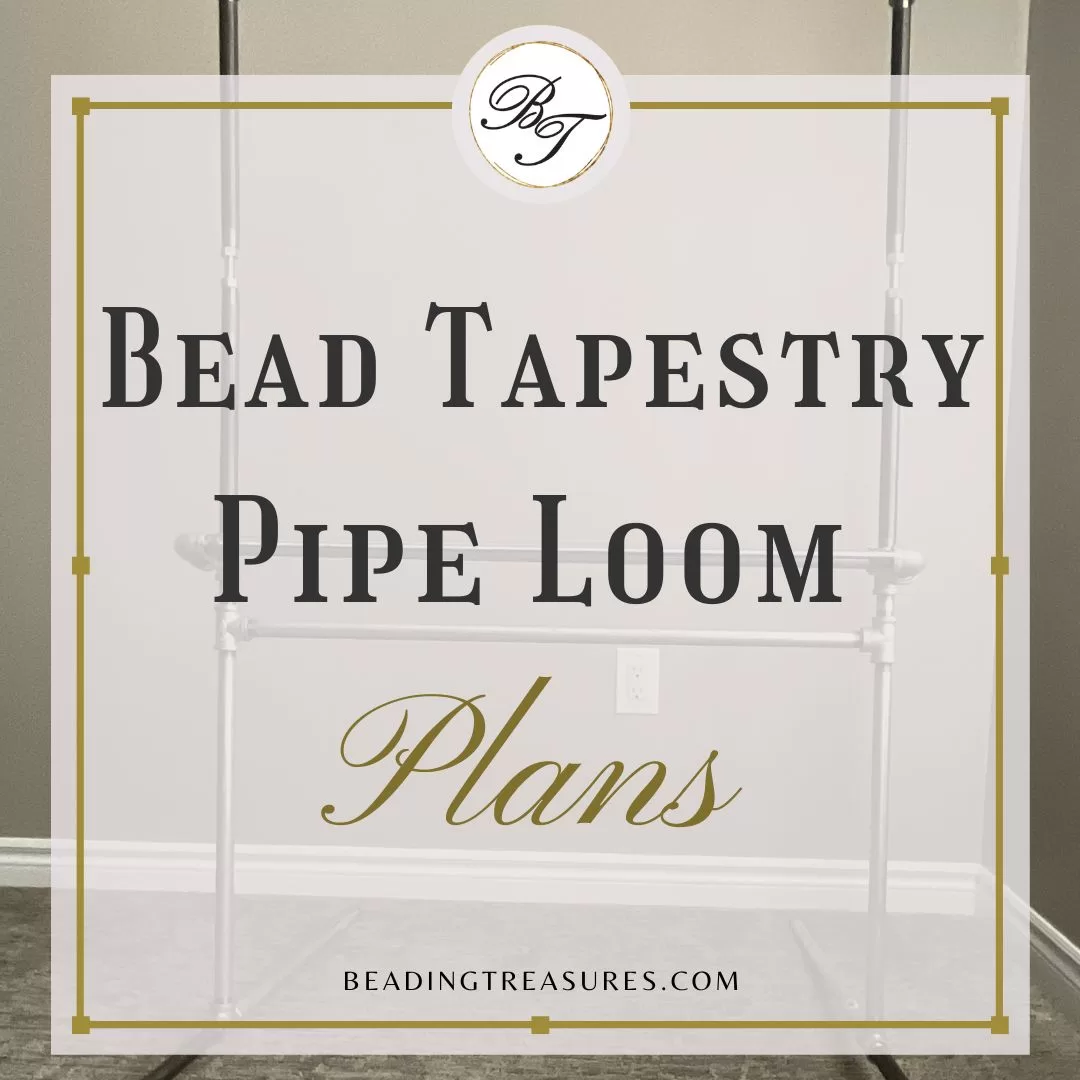 free diy bead tapestry pipe loom plans