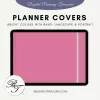 BRIGHT COLORS WITH BAND-DIGITAL PLANNER COVER