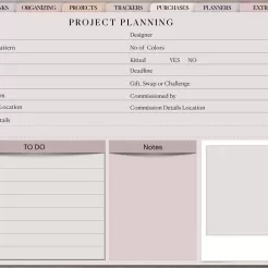 Delica Beading Digital Planner