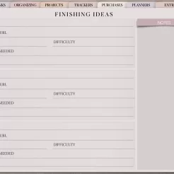 Delica Beading Digital Planner