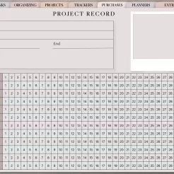Delica Beading Digital Planner