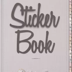 Sticker book cover
