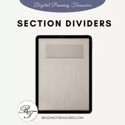 Section dividers