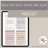 Widget-Purchasing New Beads