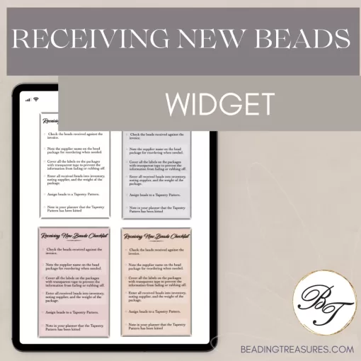 Widget-Purchasing New Beads