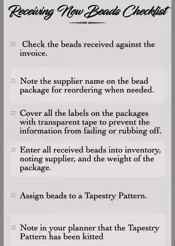 Widget-Purchasing New Beads