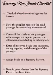 Widget-Purchasing New Beads
