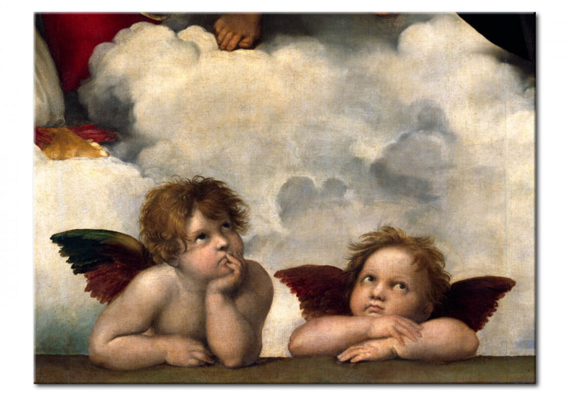 The Sistine Madonna the Cherubs