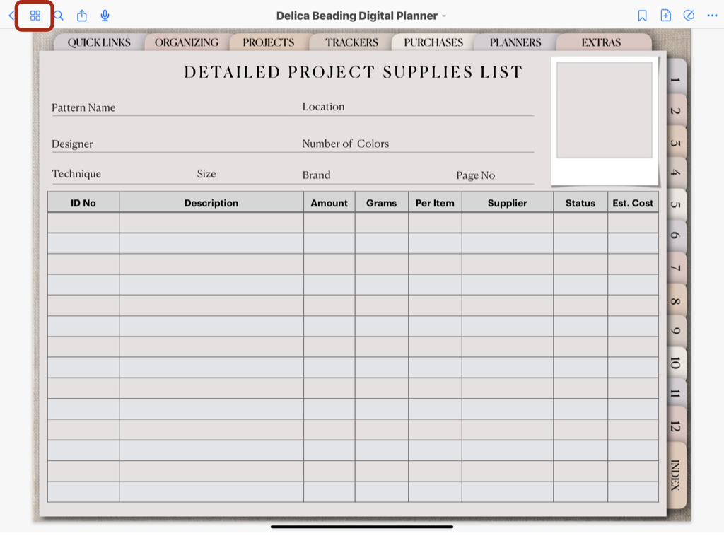 How to duplicate pages in your digital planner.003