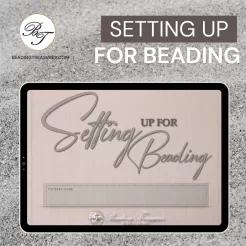 Setting up for Beading Planner