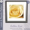 GOLDEN ROSE - Peyote & Loom