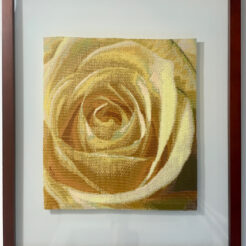 Golden Rose Tapestry-Framed