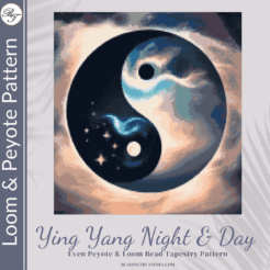 YING YANG NIGHT & DAY - Peyote & Loom