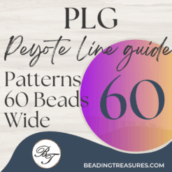 Peyote Line Guides - Patterns 60 Beads Wide (PLG 60)