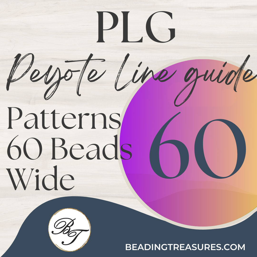 Peyote Line Guides - Patterns 60 Beads Wide (PLG 60)