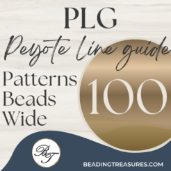 Peyote Line Guides - Patterns 100 Beads Wide (PLG 100)