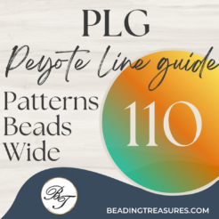 Peyote Line Guides - Patterns 110 Beads Wide (PLG 110)