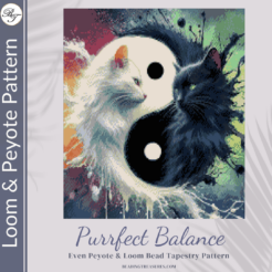 PURRFECT BALANCE - Peyote & Loom
