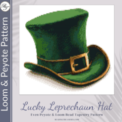 LUCKY LEPRECHAUN HAT - Peyote & Loom