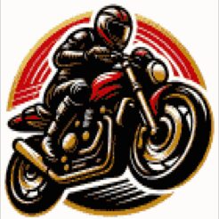 Alternative view of POWER RIDER- Peyote &Loom