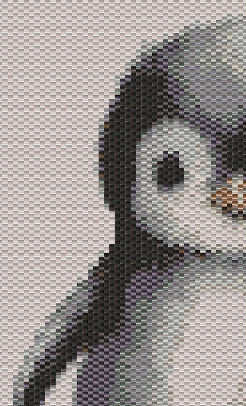 BABY PENGUIN- Peyote & Loom - Mini Tapestry Pattern - Image 5
