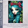 BLOSSOM SPRITE AND COMPANION - Peyote & Loom
