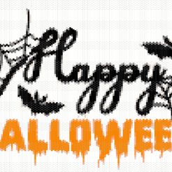 Alternative view of DRIPPING HAPPY HALLOWEEN - Peyote & Loom